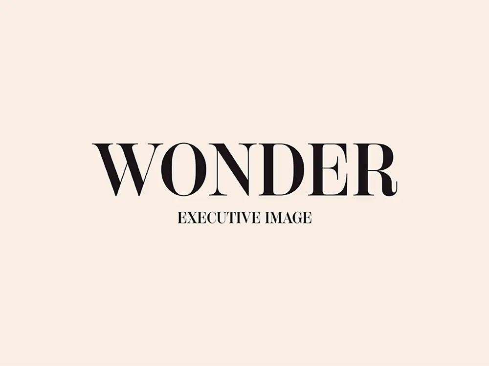 Le studio de communication freelance fait le branding et le site web de Wonder Executive Image