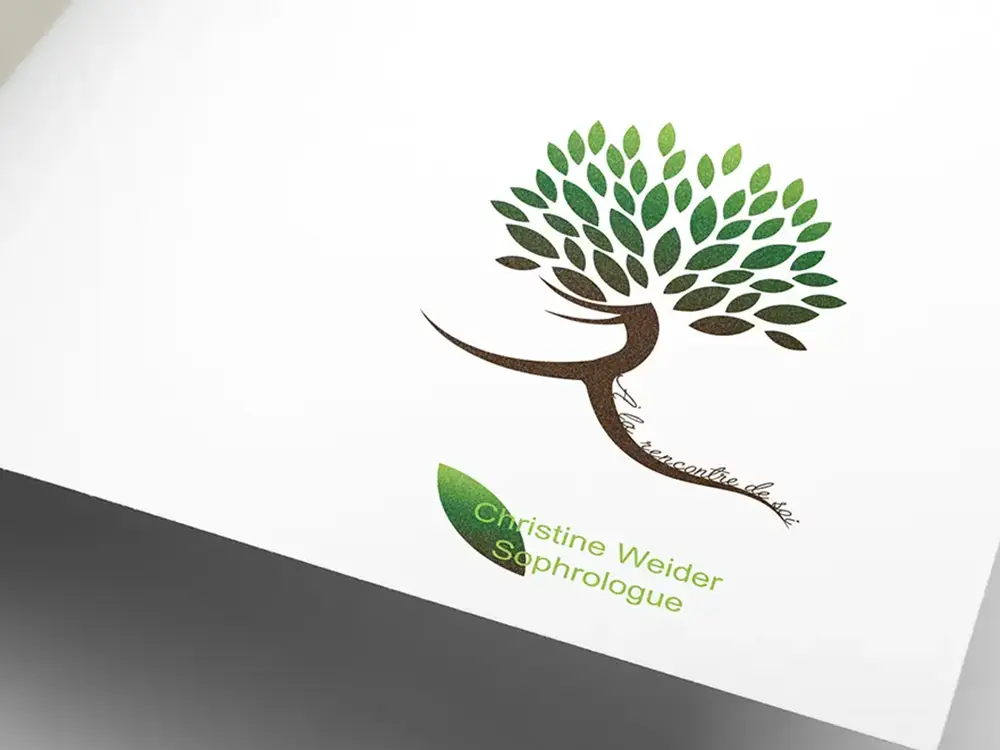 Le studio de communication freelance fait un logo pour À la rencontre de soi