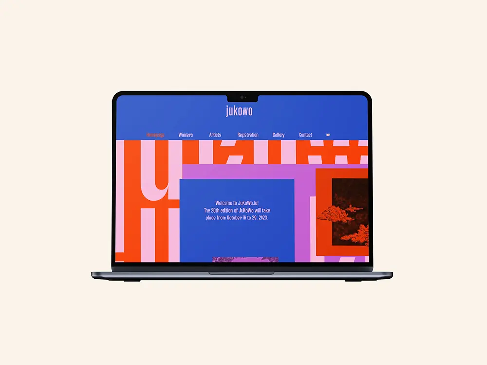 Le studio de communication freelance conçoit le site web de jukowo pour Via Media