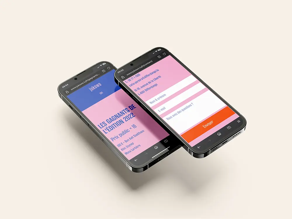 Le studio de communication freelance conçoit le site web responsive de jukowo pour Via Media