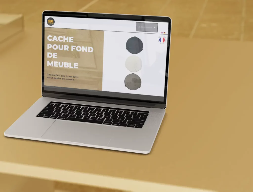 création d'un site web en 3 langues pour Sipa Distributions